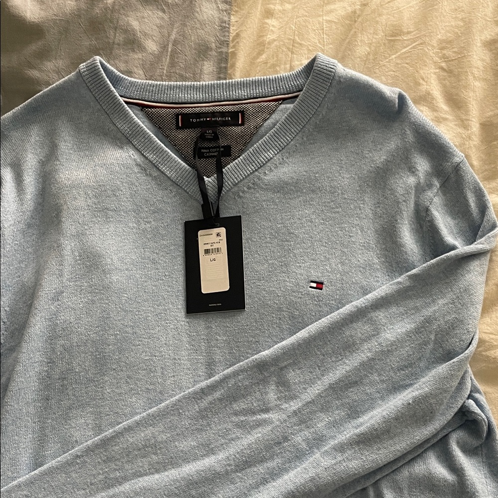 Tommy Hilfiger vneck men’s sweater